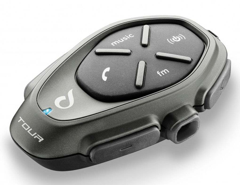 Interphone Tour Sistema di comunicazione Bluetooth Nero unica taglia