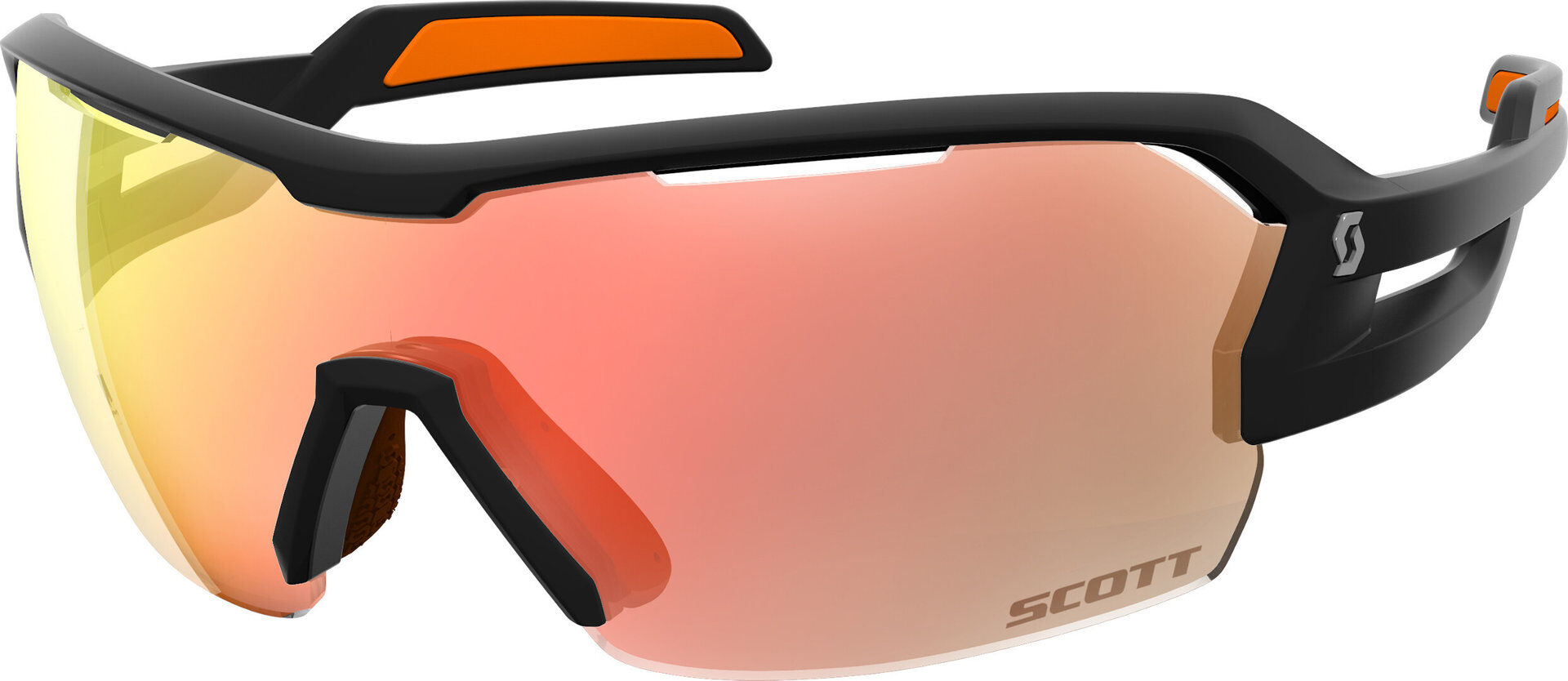 Scott Spur occhiali da sole Nero Arancione unica taglia