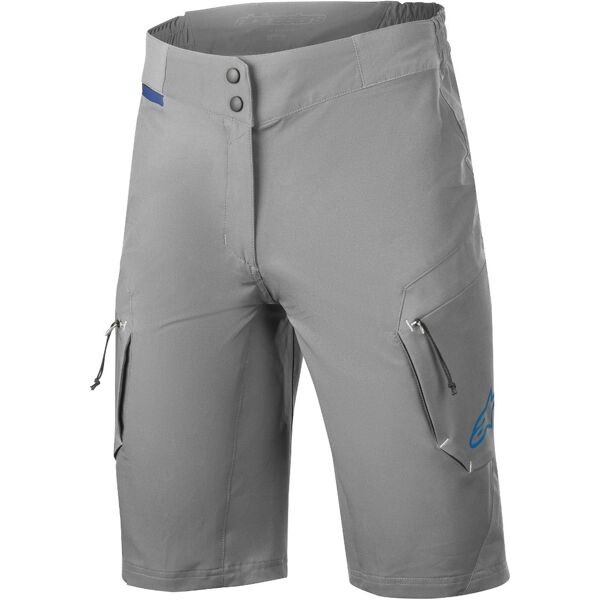 alpinestars stella alps 8.0 pantaloncini da bicicletta donna grigio 26