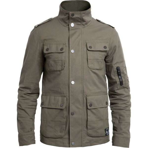 john doe explorer giacca tessile moto verde 2xl