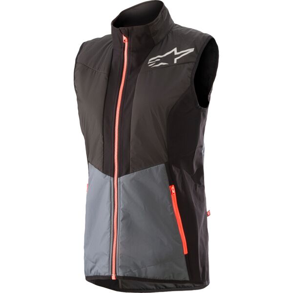 alpinestars stella denali 2 gilet da bicicletta da donna nero grigio m