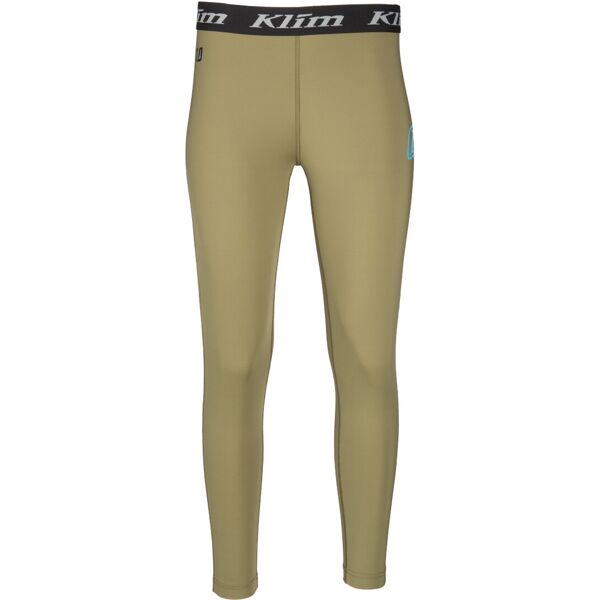 klim solstice -1.0 pantaloni funzionali da donna verde m