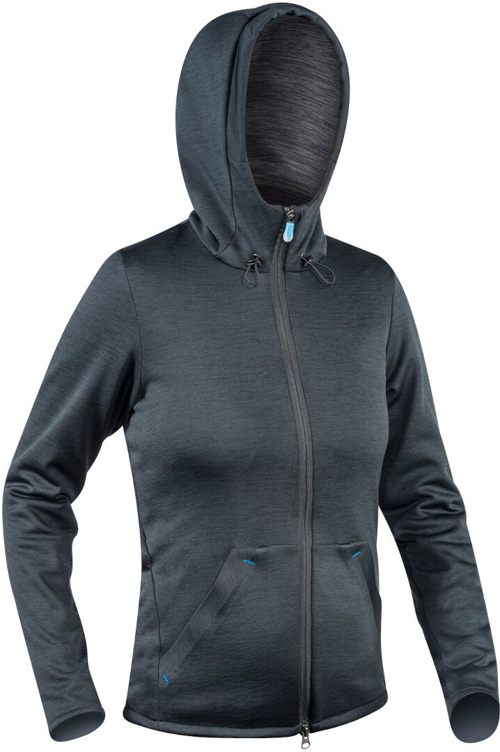 Komperdell Full Zip Hoody Giacca protettore da donna Nero L