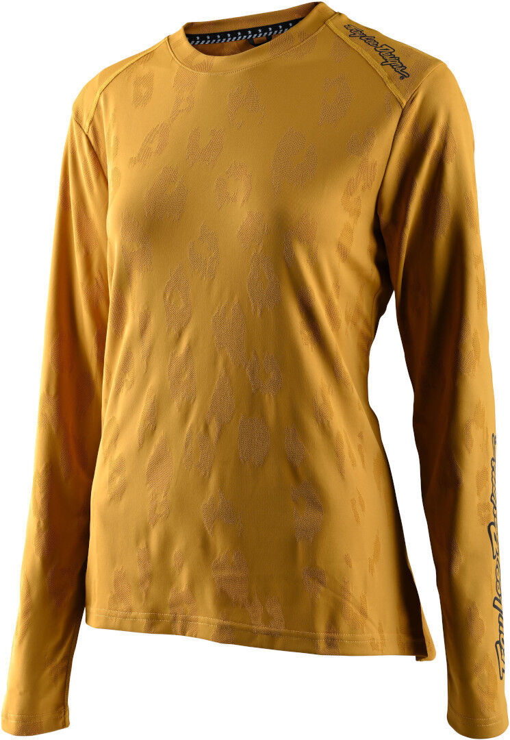 Lee Lilium Jaquard Maglia da bicicletta da donna Giallo M