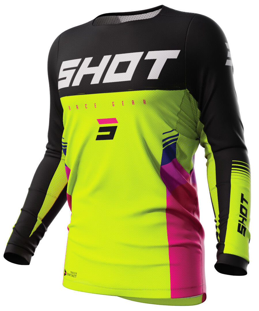 Shot Contact Tracer Maglia Motocross Giallo XS