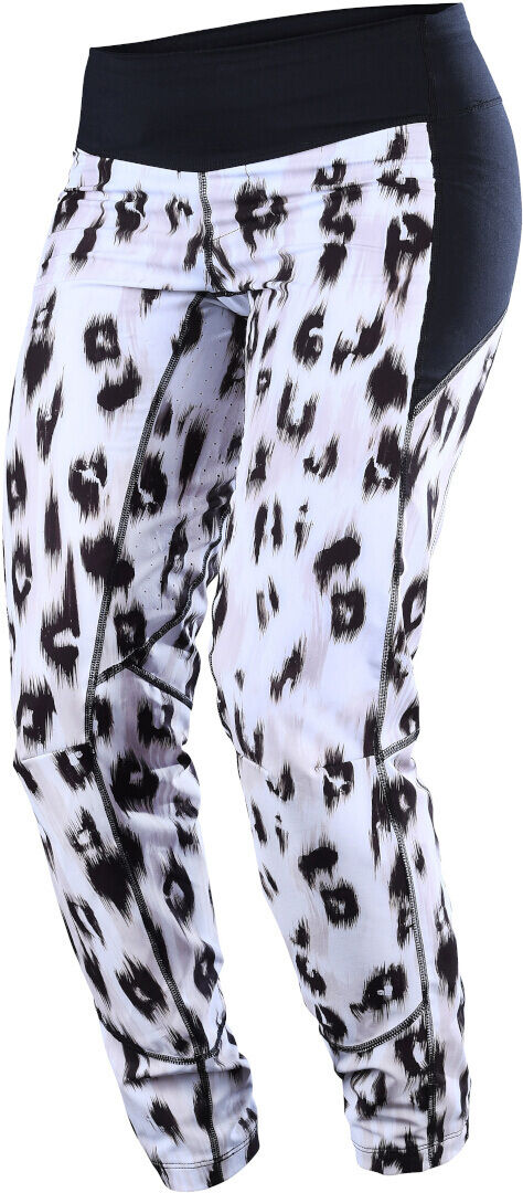 Lee Luxe Wild Cat Pantaloni da bicicletta da donna Nero Bianco XS