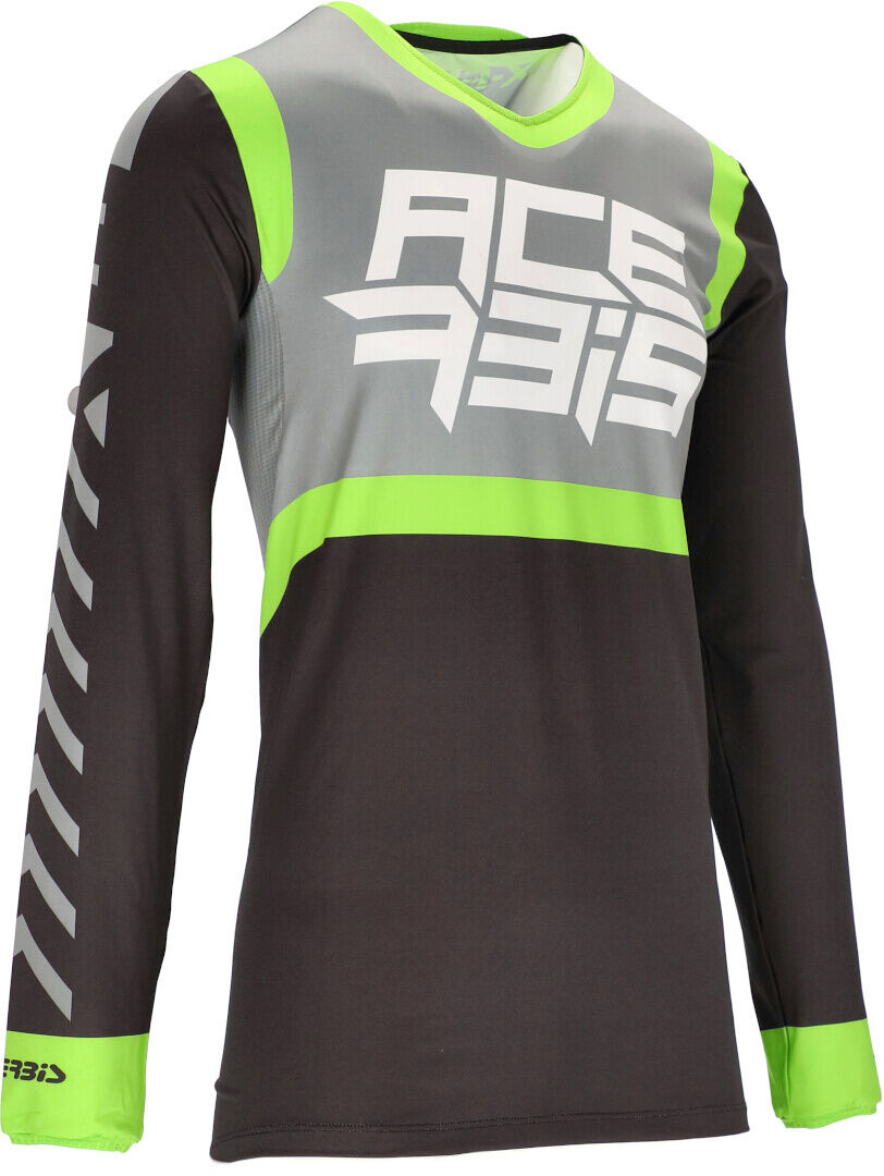 Acerbis X-Flex Five Maglia Motocross Nero Verde L