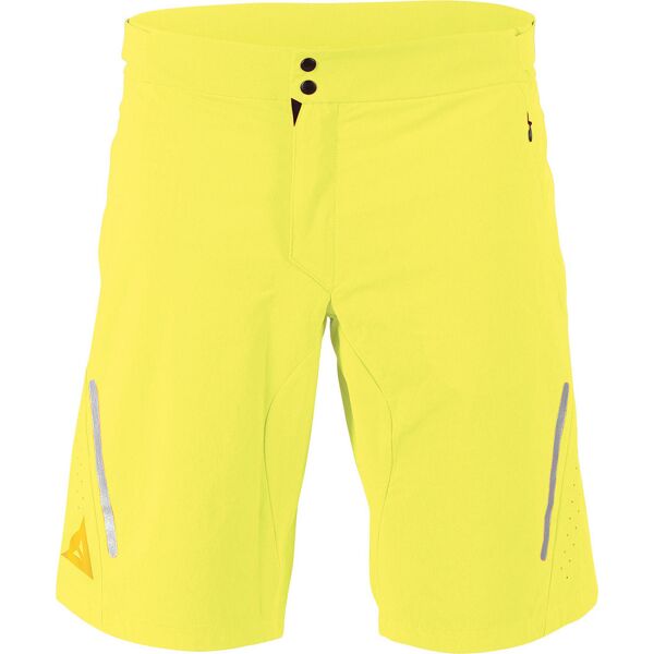 dainese terratec pantaloncini da bicicletta giallo s