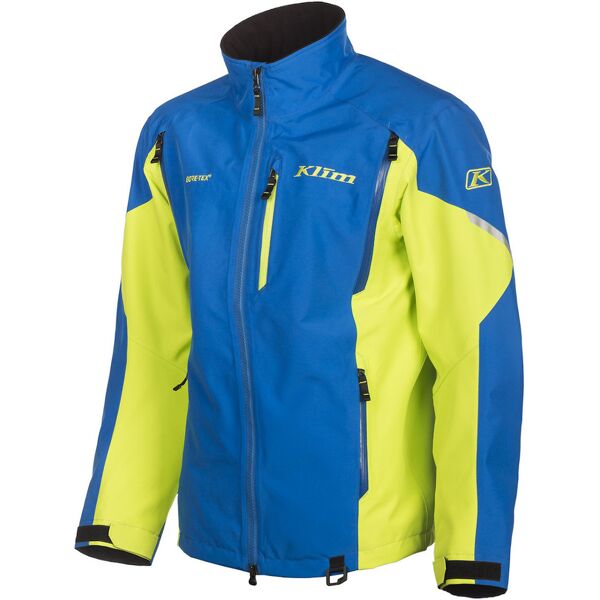 klim tomahawk parka parka blu giallo m