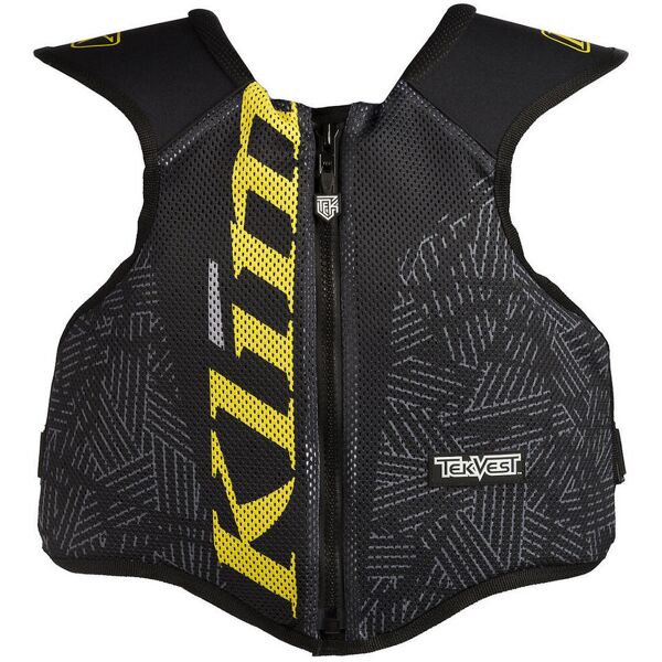 klim tek protettore vest nero m