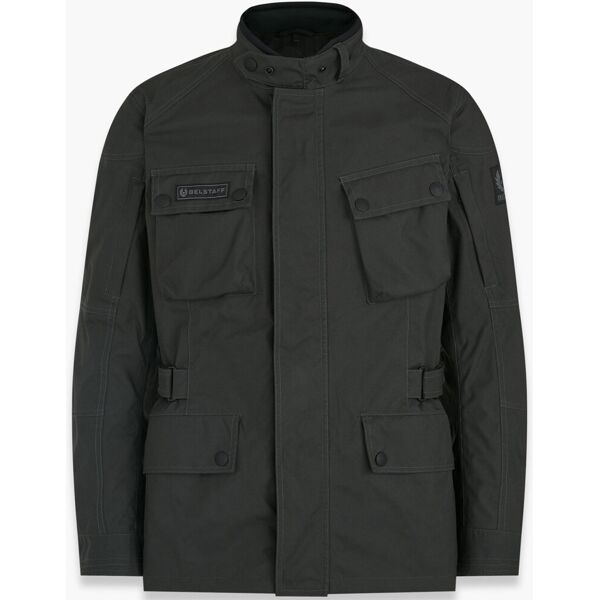 belstaff macklin giacca motociclista verde 2xl