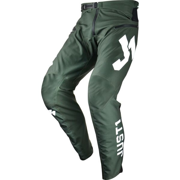 just1 j-flex pantaloni da bicicletta verde 30