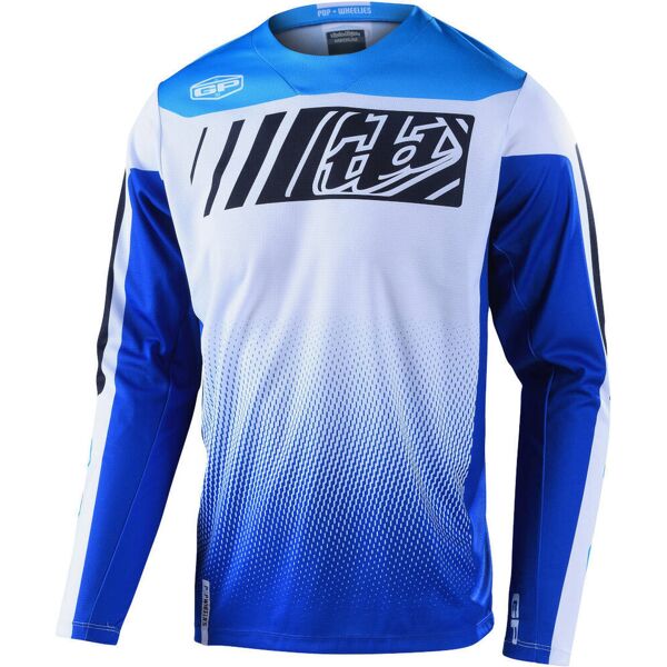 lee gp gear icon maglia motocross blu 2xl