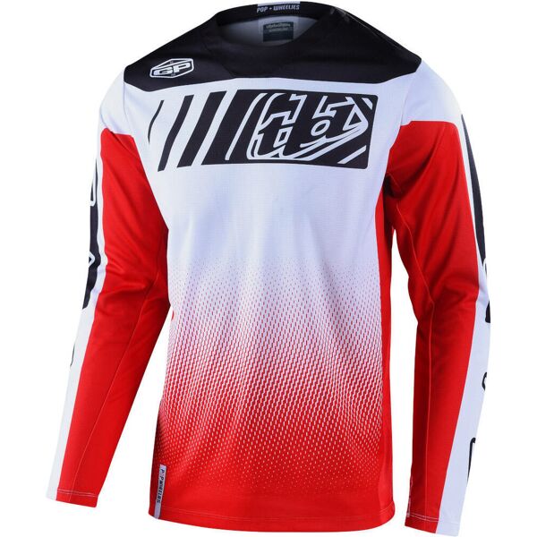 lee gp gear icon maglia motocross rosso s