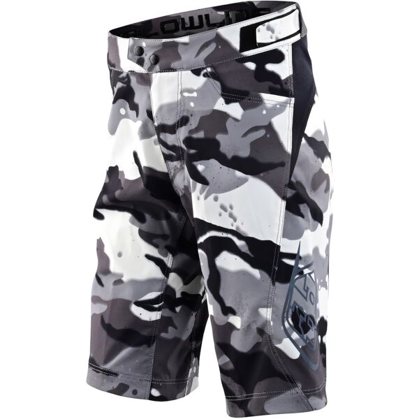 lee flowline shell spray camo pantaloncini da bicicletta per giovani multicolore 24