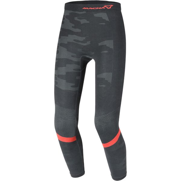 macna base layer all-season pantaloni funzionali nero grigio rosso 2xl 3xl