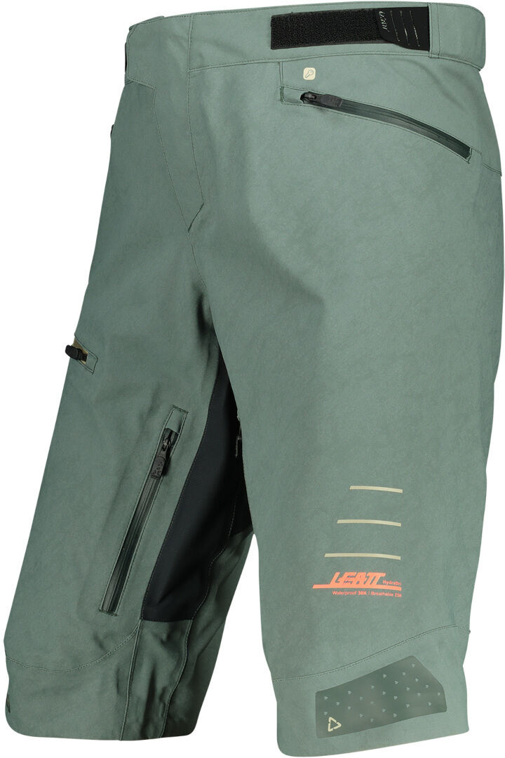 leatt dbx 5.0 mtb pantaloncini da bicicletta verde 2xl