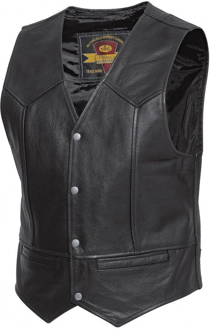 Held Dillon Gilet in pelle moto Nero S