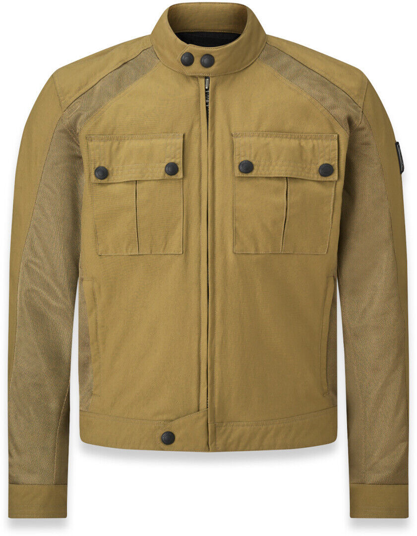 Belstaff Temple Giacca moto in tessuto Verde 4XL