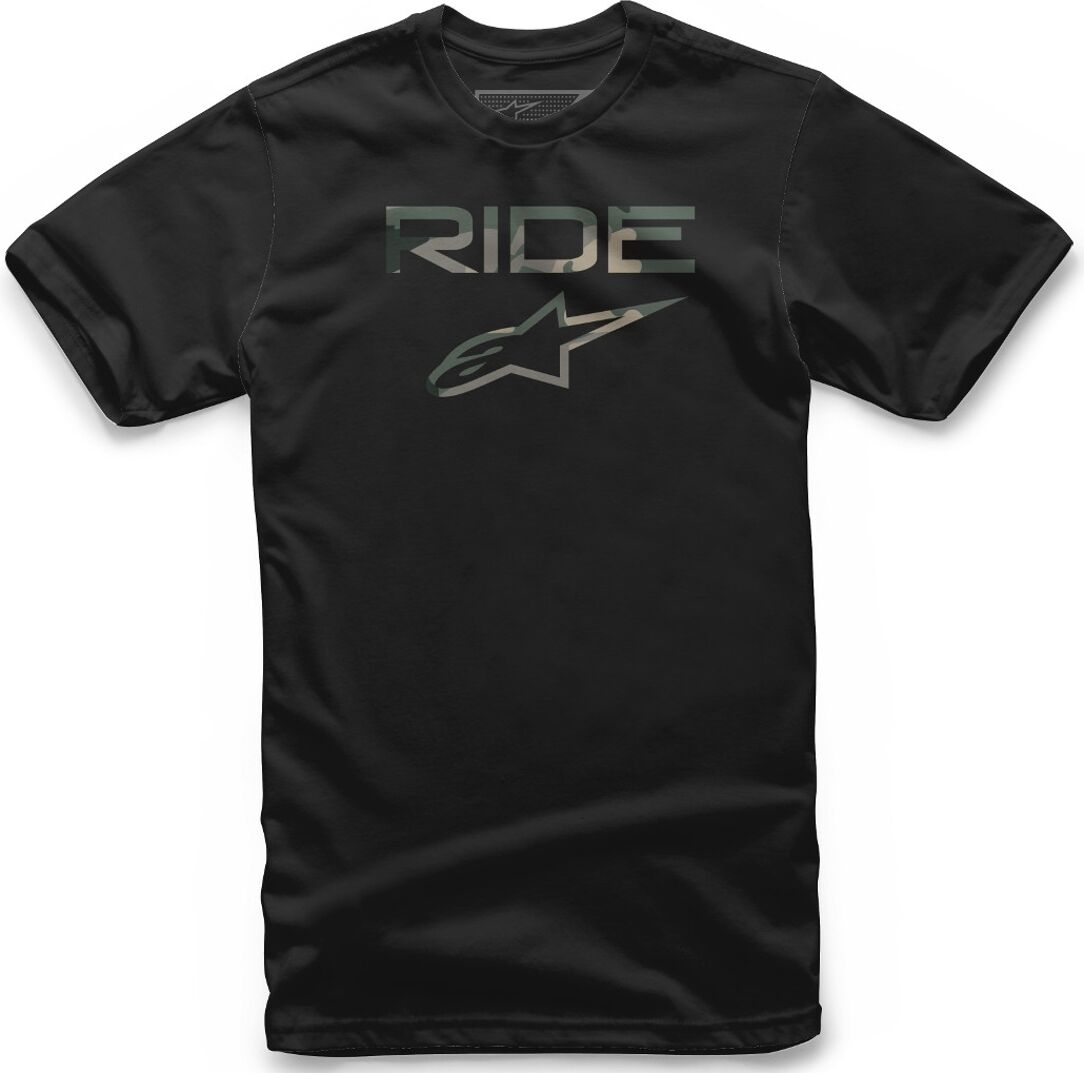 Alpinestars Ride 2.0 Camo T-shirt Nero M