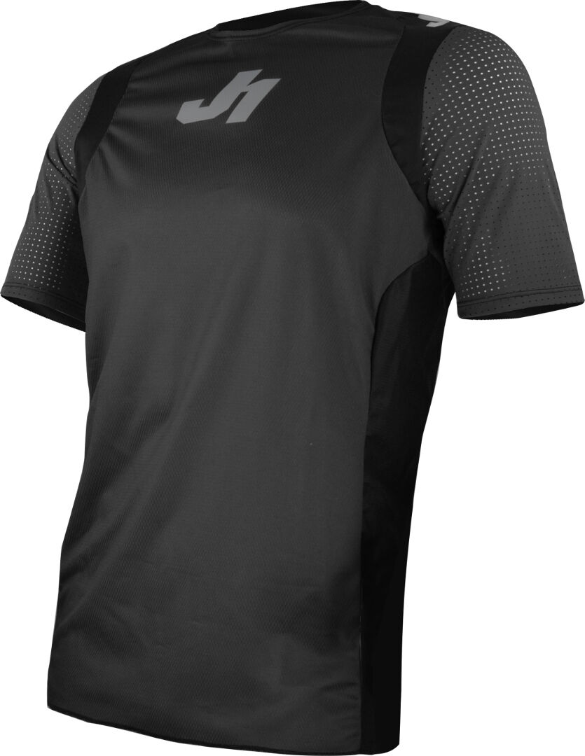 Just1 J-Flex Shortsleeve Jersey per biciclette Nero XL