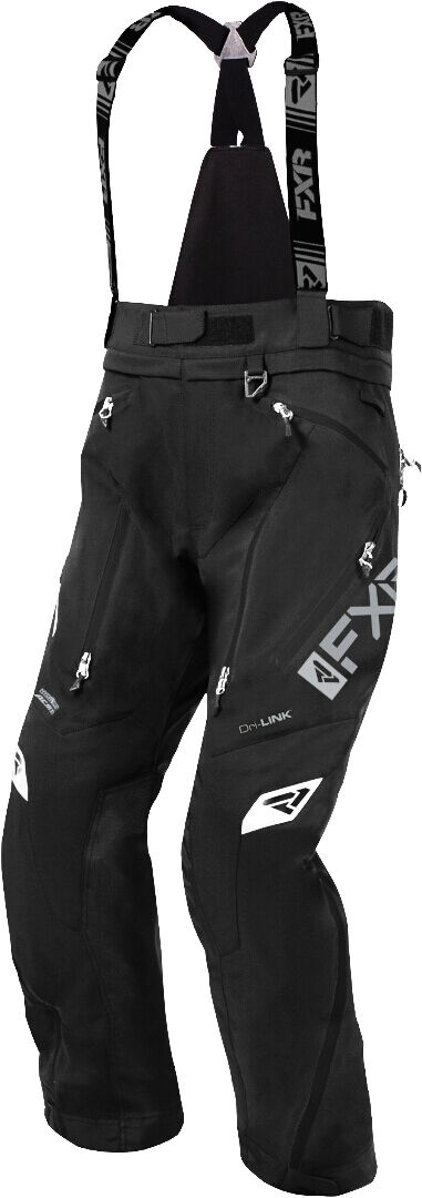 FXR Renegade Lite Pantaloni pettorali Nero XL