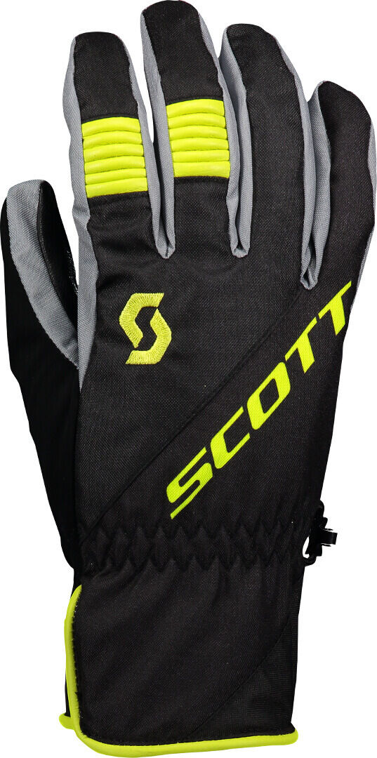 Scott Arctic GTX Guanti per motoslitte Nero Giallo S