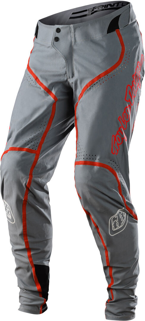 Lee Sprint Ultra Lines Pantaloni da bicicletta Grigio Arancione 38