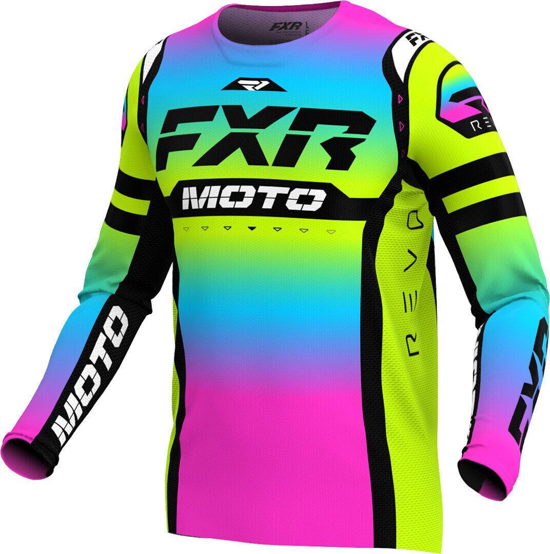 FXR Revo Pro LE Maglia Motocross Multicolore XS