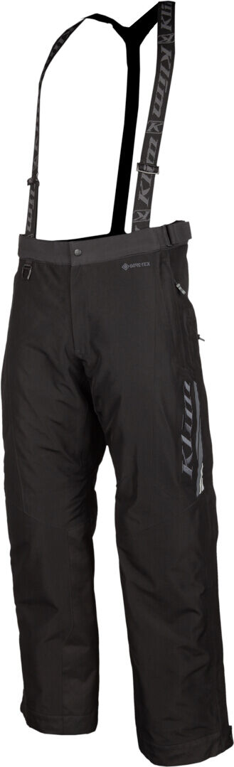 Klim Kaos 2022 Pantaloni con bretelle da motoslitta Nero Grigio M