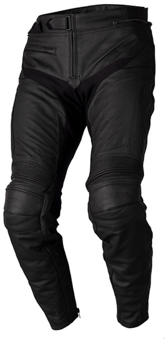 RST Tour 1 Pantaloni in pelle da moto Nero 4XL