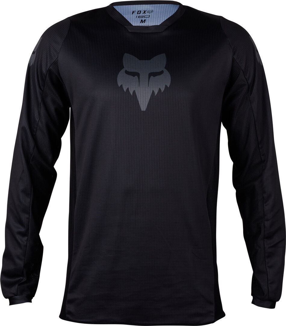 Fox 180 Blackout 2023 Maglia Motocross Nero 2XL