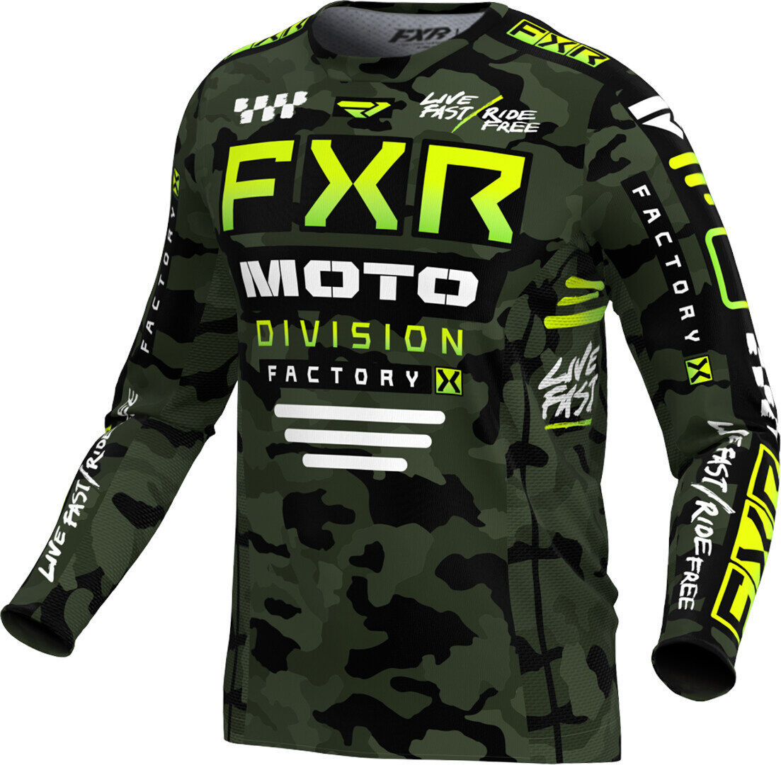 FXR Podium Gladiator 2024 Maglia Motocross Multicolore XS