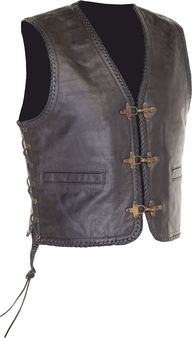 Richa Sadic Gilet Gilet da moto con allacciatura Nero XS