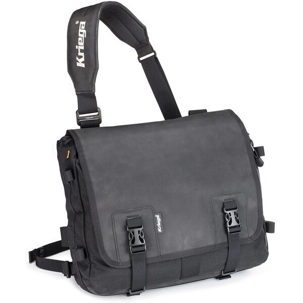 kriega urban messenger borsa impermeabile nero unica taglia