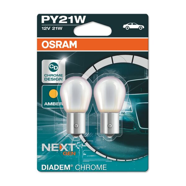 osram lampadina diadema py21w 12v/21w - x2