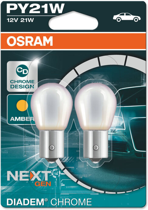 OSRAM Lampadina Diadema PY21W 12V/21W - X2