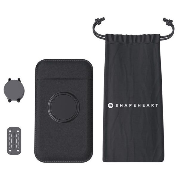 shapeheart porta smartphone specchio magnetico del pacchetto scooter nero m