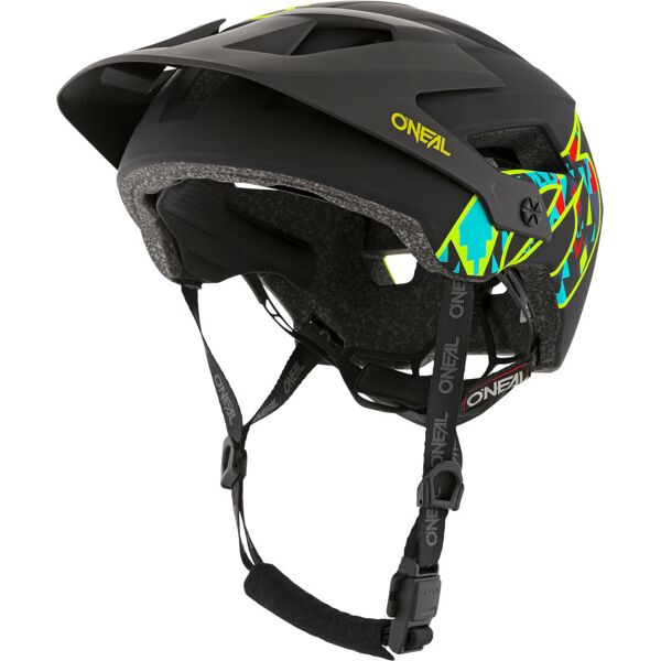 oneal defender muerta casco da bicicletta nero s m