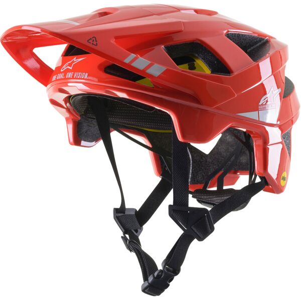 alpinestars vector tech a2 casco da bicicletta rosso s