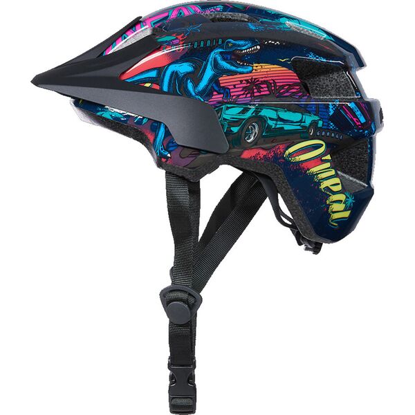 oneal flare rex v.22 casco da bicicletta per giovani multicolore unica taglia