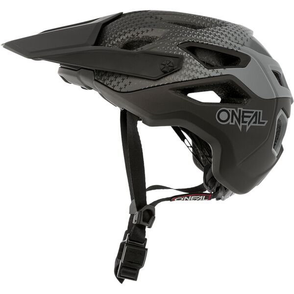 oneal pike ipx stars v.22 casco da bicicletta nero grigio m l