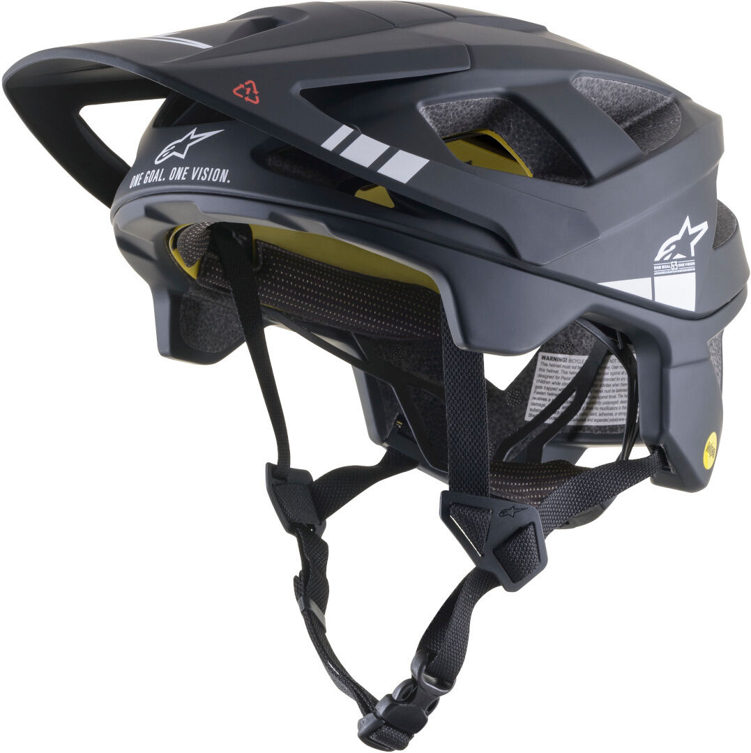 alpinestars vector tech a1 casco da bicicletta nero grigio s