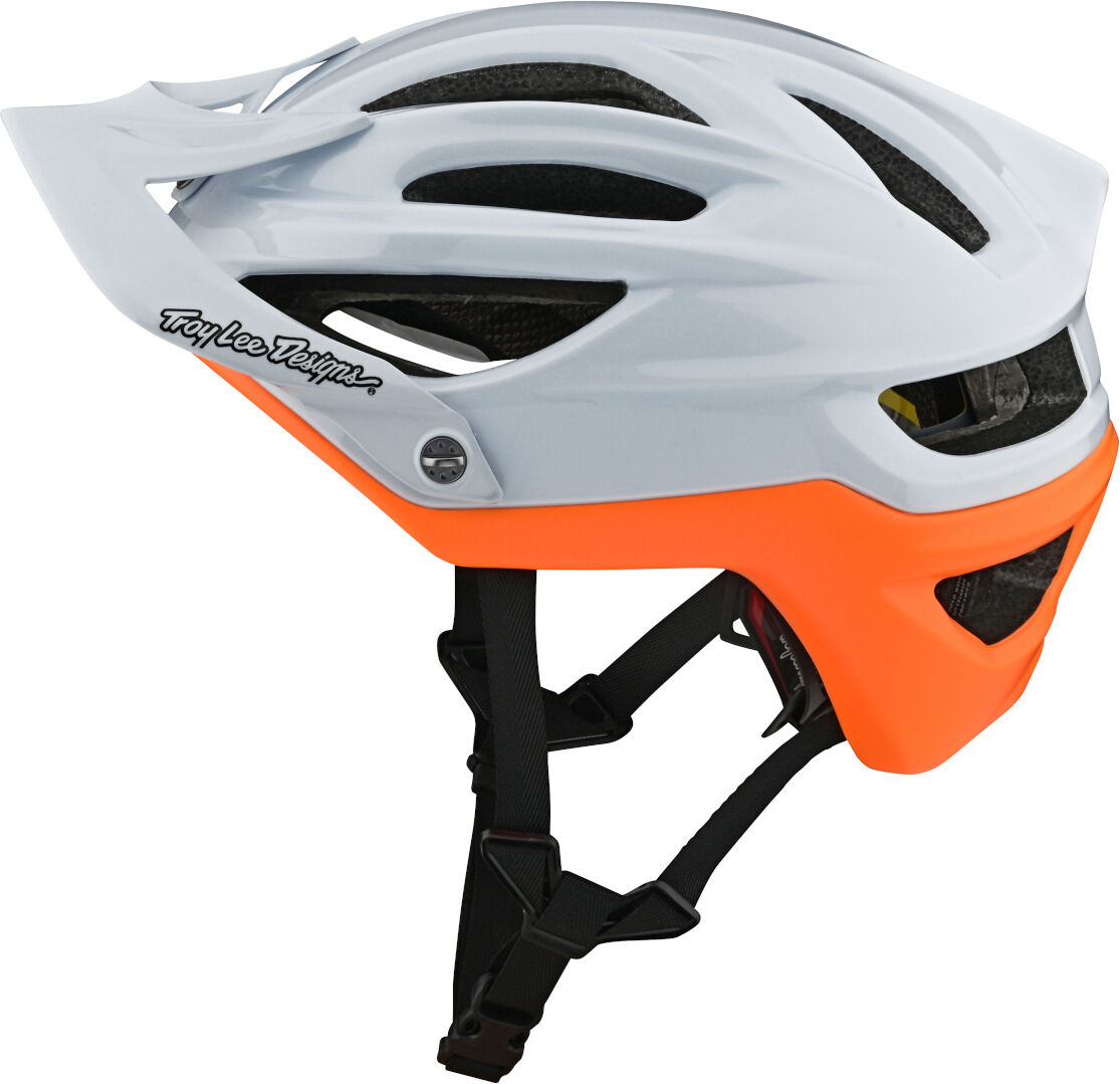 Lee A2 Decoy MIPS Casco da bicicletta Bianco Arancione S