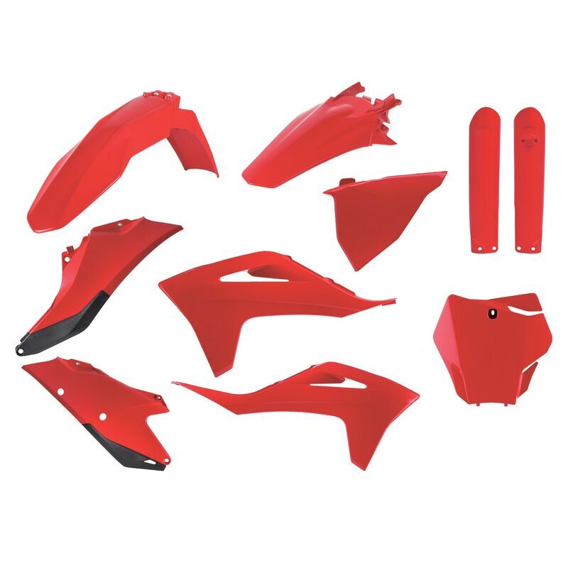 POLISPORT Kit in plastica - rosso/bianco