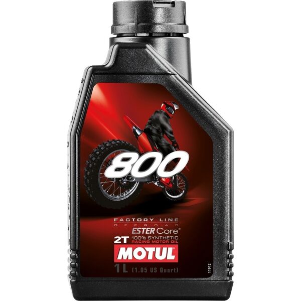motul 800 2t factory line off road 1 litro di olio motore