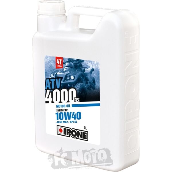 ipone atv 4000 rs 10w-40 olio motore/ingranaggio 4 litri