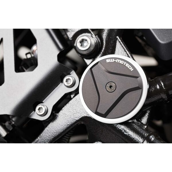 sw-motech set copritelaio - nero. bmw r1200gs, r1200/1250rt, r1250gs. nero unica taglia