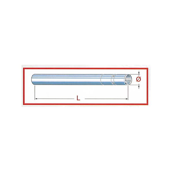 tarozzi stand per forcella taroi honda cx 500 c argento