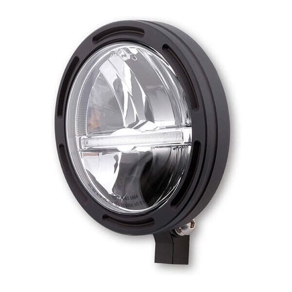 highsider 5 faro led da 3/4 pollici frame-r2 jackson, montaggio nero e inferiore nero